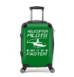 Helicopter Pilots Get It Up Faster Designed Cabin Size Luggages on Sale