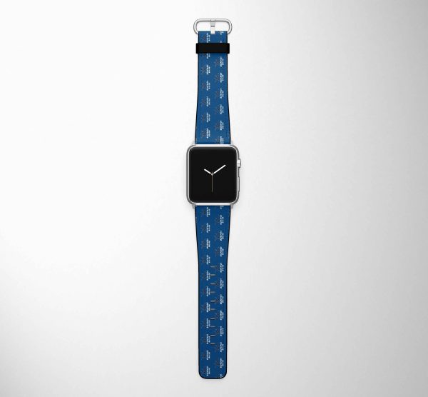 The Sukhoi SU-35 Designed Leather Apple Watch Straps For Sale