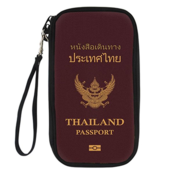 Thailand Passport Designed Travel Cases & Wallets Online Sale