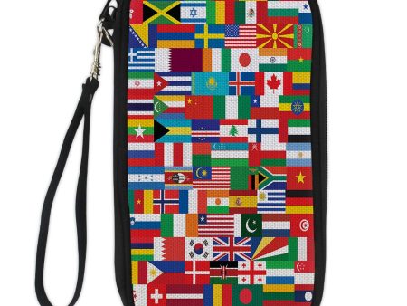 World Flags Designed Travel Cases & Wallets Hot on Sale