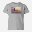 Super Cruising Airbus A380 over Clouds Designed Children T-Shirts For Cheap