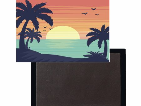 Tropical Summer Theme Designed Magnets For Sale