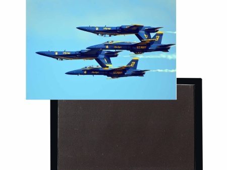 US Navy Blue Angels Designed Magnets Online now