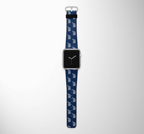 The Boeing 757 Designed Leather Apple Watch Straps Online now