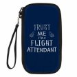 Trust Me I m a Flight Attendant Designed Travel Cases & Wallets Hot on Sale