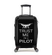 Trust Me I m a Pilot (Drone) Designed Cabin Size Luggages For Discount