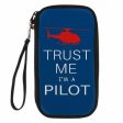 Trust Me I m a Pilot (Helicopter) Designed Travel Cases & Wallets For Cheap