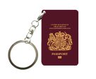 UK Passport Designed Key Chains Fashion