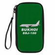 Sukhoi Superjet 100 Designed Travel Cases & Wallets For Cheap