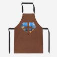 Supermen of The Skies (Sunrise) Designed Kitchen Aprons on Sale