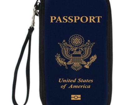 USA Passport Designed Travel Cases & Wallets Fashion