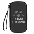 Trust Me I m a Flight Attendant Designed Travel Cases & Wallets Hot on Sale