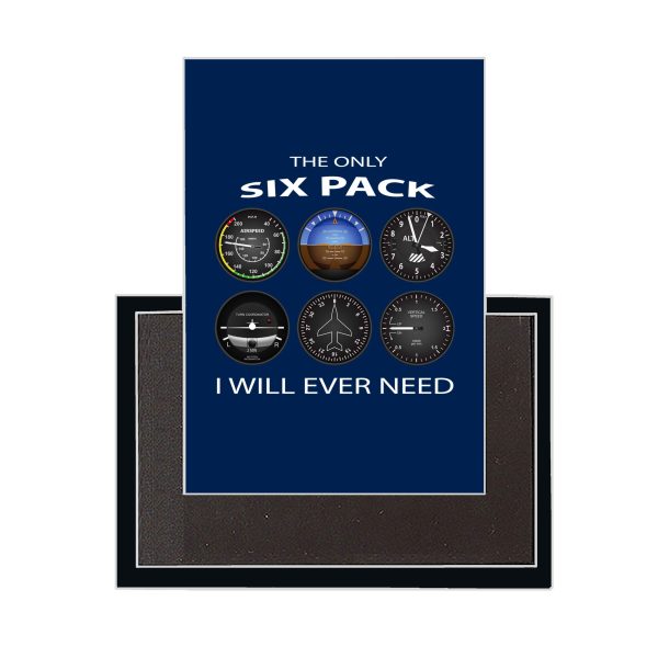 The Only Six Pack I Will Ever Need Designed Magnets Hot on Sale