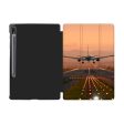 Super Cool Landing During Sunset Designed Samsung Tablet Cases Online now