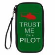 Trust Me I m a Pilot (Helicopter) Designed Travel Cases & Wallets For Cheap