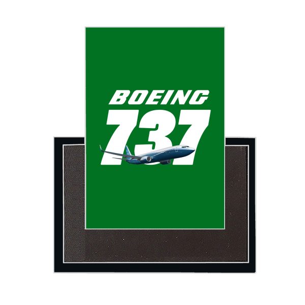 Super Boeing 737+Text Designed Magnets Online