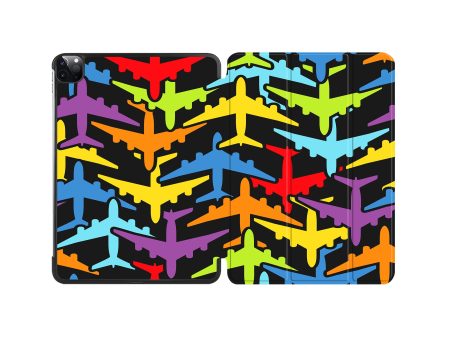 Super Colourful Airplanes Designed iPad Cases Online now