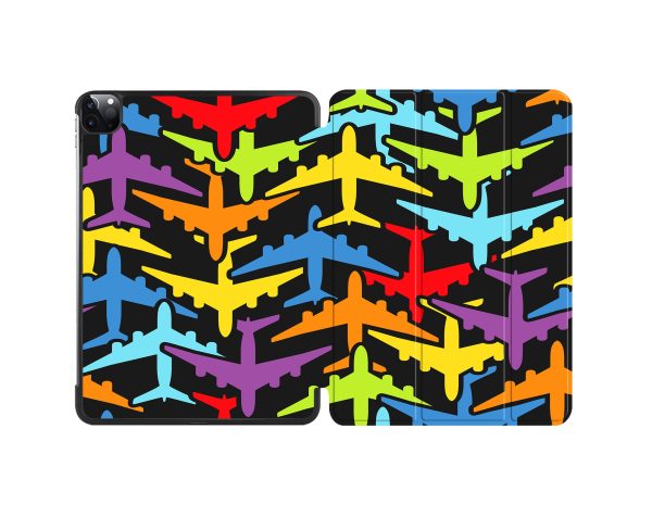 Super Colourful Airplanes Designed iPad Cases Online now