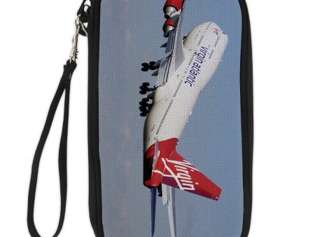 Virgin Atlantic Boeing 747 Designed Travel Cases & Wallets Cheap