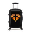 Supermen of The Skies (Sunset) Designed Cabin Size Luggages Online Hot Sale