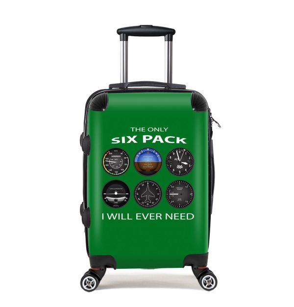 The Only Six Pack I Will Ever Need Designed Cabin Size Luggages Hot on Sale