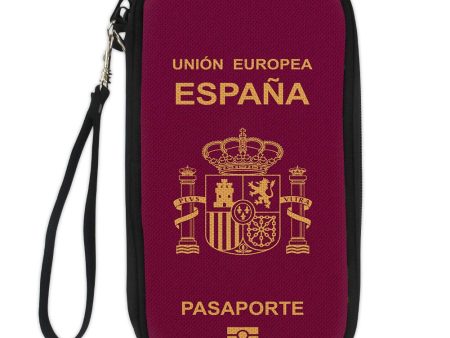 Spain Passport Designed Travel Cases & Wallets Fashion