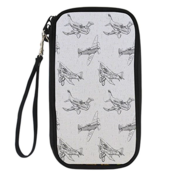 Super Aircrafts Designed Travel Cases & Wallets on Sale