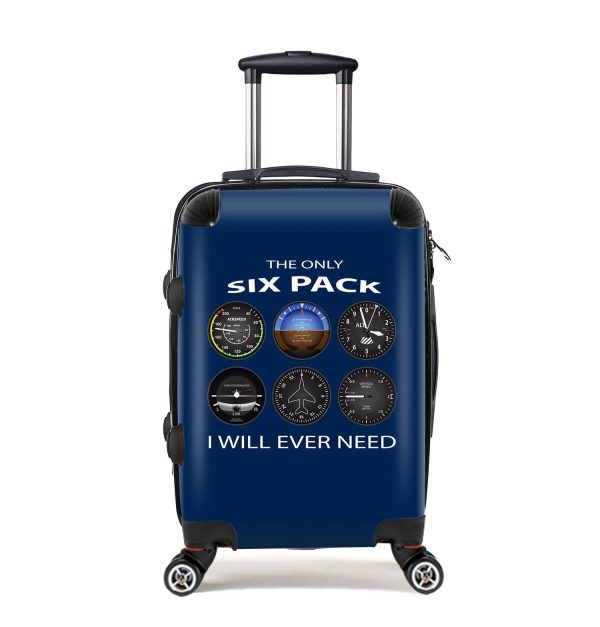 The Only Six Pack I Will Ever Need Designed Cabin Size Luggages Hot on Sale