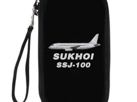 Sukhoi Superjet 100 Designed Travel Cases & Wallets For Cheap