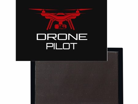 Drone Pilot Black Designed Magnets Online Sale