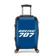 Boeing 707 & Text Designed Cabin Size Luggages For Sale