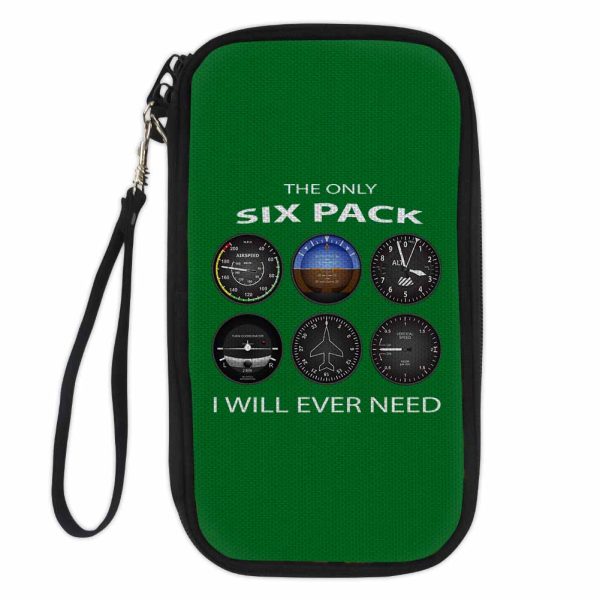 The Only Six Pack I Will Ever Need Designed Travel Cases & Wallets Online