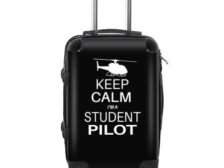 Student Pilot (Helicopter) Designed Cabin Size Luggages Hot on Sale