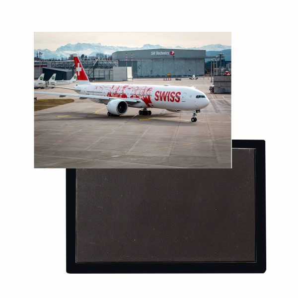 Swiss Airlines Boeing 777 Designed Magnets Online