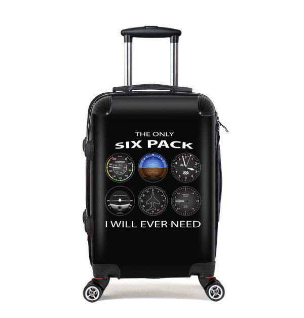 The Only Six Pack I Will Ever Need Designed Cabin Size Luggages Hot on Sale