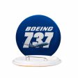 Super Boeing 737+Text Designed Pins For Cheap