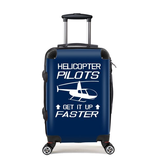 Helicopter Pilots Get It Up Faster Designed Cabin Size Luggages on Sale