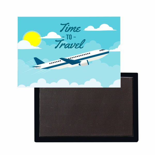 Time to Travel Designed Magnets on Sale