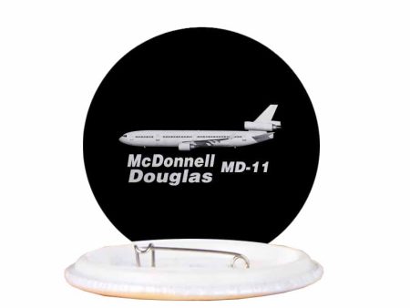 The McDonnell Douglas MD-11 Designed Pins Sale