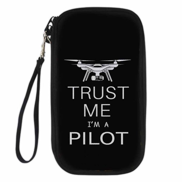 Trust Me I m a Pilot (Drone) Designed Travel Cases & Wallets For Discount