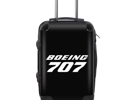 Boeing 707 & Text Designed Cabin Size Luggages For Sale