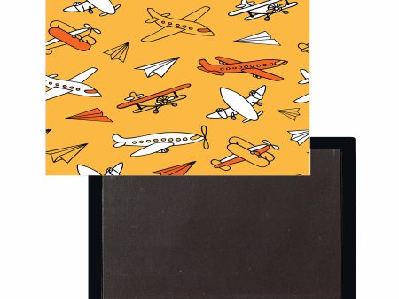 Super Drawings of Airplanes Designed Magnets Fashion