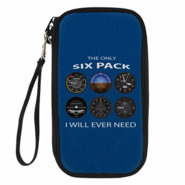 The Only Six Pack I Will Ever Need Designed Travel Cases & Wallets Online