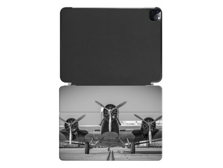 Face to Face to 3 Engine Old Airplane Designed iPad Cases Hot on Sale