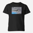 United Airways Boeing 777 Designed Children T-Shirts For Sale