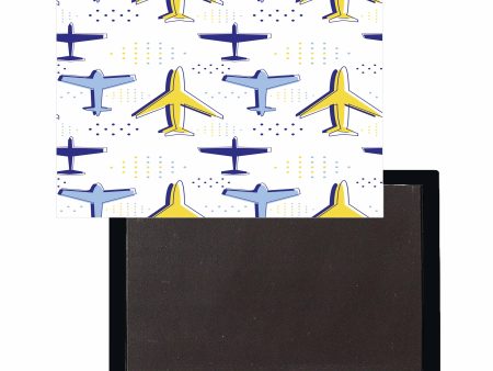 Very Colourful Airplanes Designed Magnets Cheap