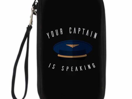 Your Captain Is Speaking Designed Travel Cases & Wallets Online Hot Sale