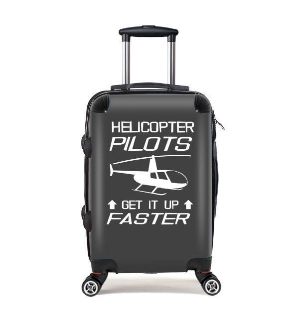 Helicopter Pilots Get It Up Faster Designed Cabin Size Luggages on Sale