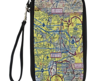 VFR Chart Designed Travel Cases & Wallets Hot on Sale