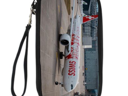 Swiss Airlines Boeing 777 Designed Travel Cases & Wallets Supply